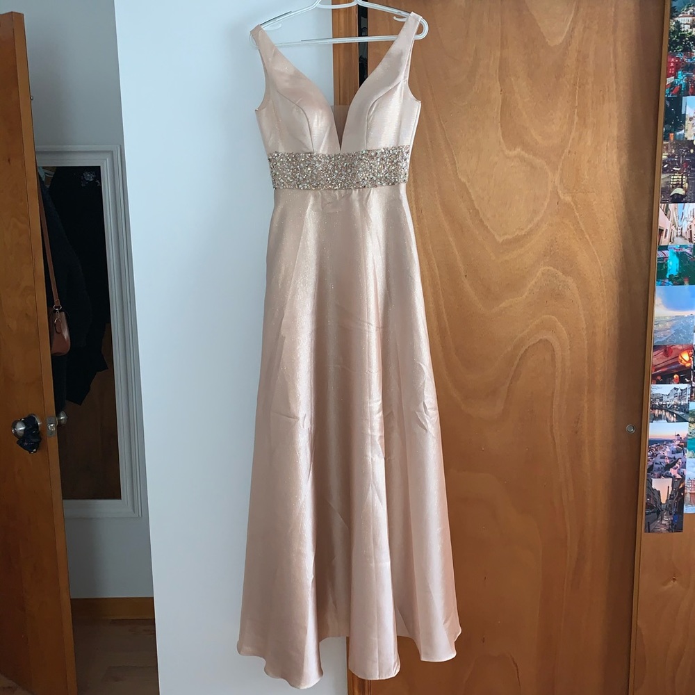Champagne Prom Dress 2020